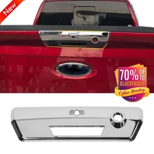 Chrome Rear Tailgate Trunk Door Handle Cover Trim For Ford F150 2021+Accessories
