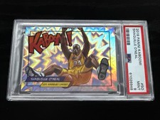SHAQUILLE O'NEAL 2018 PANINI KABOOM FIRSTY YEAR #SO PSA 9 MINT