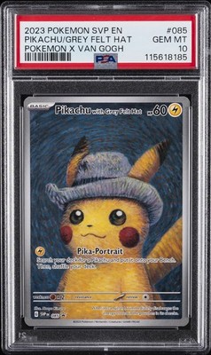 ゴッホピカチュウ PSA10 （PIKACHU VAN GOGH）ポケモンカード PSA 10 GEM MINT Pikachu With Grey Felt Hat 085 Promo Card Pokemon