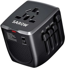 Travel Converter Adapter Voltage Converter that Steps Down 220 Volts to 110 Volt
