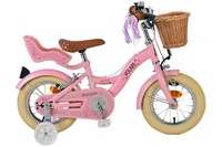 Volare Blossom Kinderfahrrad MäDchen 12 Zoll Rosa Zwei Handbremsen