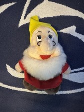Disney Store Exclusive Snow White Doc Dwarf 6" plush toy