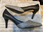 $168 Cole Haan Highline D'Orsay Pump Wmns 9.5 B Blk/Gry Pointed Toe — photo 2