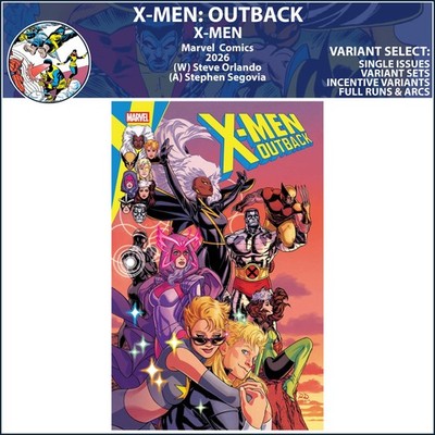 X-Men: Outback (2026) #1 Marvel Comics COVER SELECT