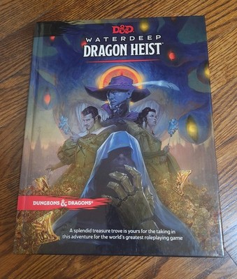 Waterdeep Dragon Heist WOTC Dungeons & Dragons w/ map