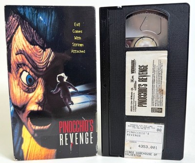 PINOCCHIO'S REVENGE VHS | TESTED & WORKS | 1996 | HORROR