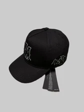 Amiri MA Logo Full Canvas Trucker Hat NWT