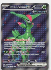 Iron Leaves ex Holo Ultra Rare SV05: Temporal Forces 186/162 NM