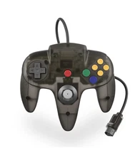 XYAB PROTO64 Clear Black Wired Controller (Nintendo 64, N64) Brand New