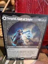 Magic the Gathering Tergrid, God of Fright Showcase Card KHM-BF