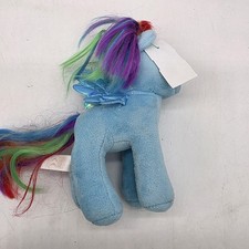 Ty My Little Pony Rainbow Dash Plush Stuffed Animal Small Multicolor Wings Toy