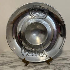 Wilton Armetale Chip And Dip Bowl University Of Florida -Florida Gators