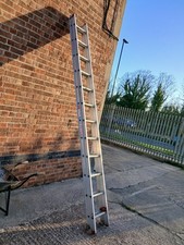 CLIMA 735  2 SECTION EXTENSION ALUMINIUM LADDERS INDUSTRIAL CLASS 3