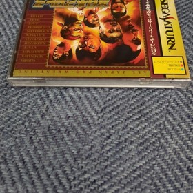 [New] SS All Japan Pro Wrestling FEATURING VIRTUA Sega Saturn