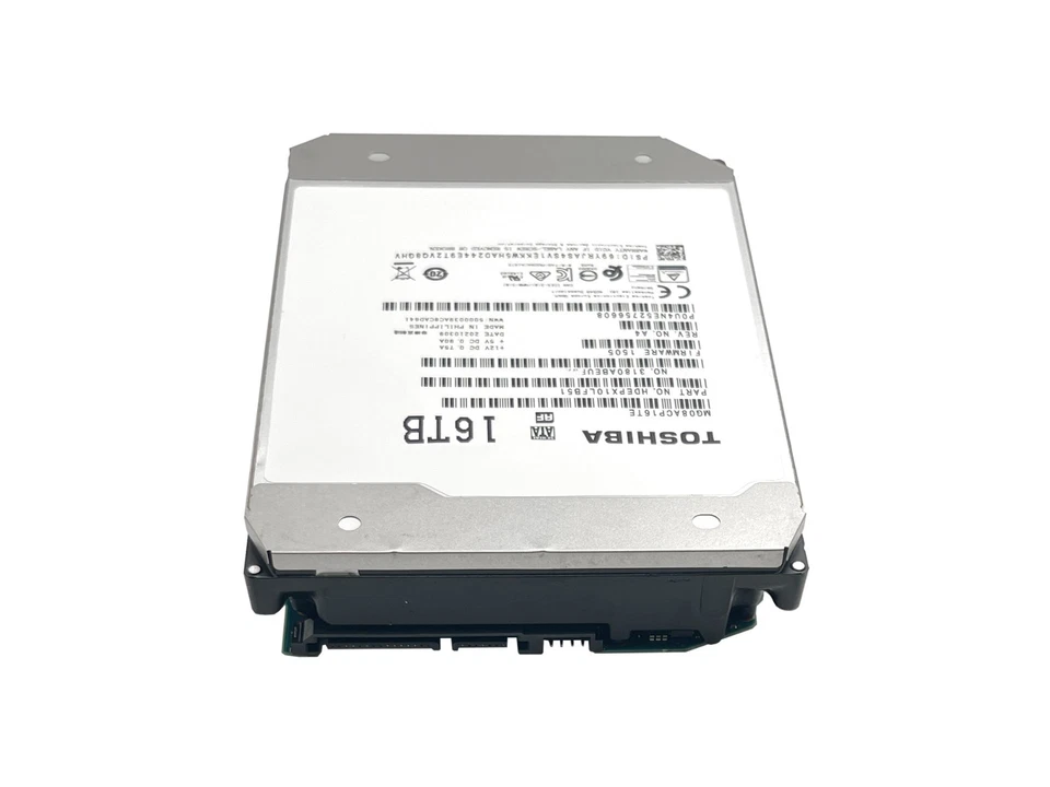 Toshiba MG08ACP16TE 16TB 512MB 7200RPM SATA 6.0Gb/s 3.5" Internal Enterprise HDD - Image 3 of 4