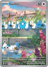 Pokemon Swablu (213/337) Paradox Rift LP HOLO on eBay