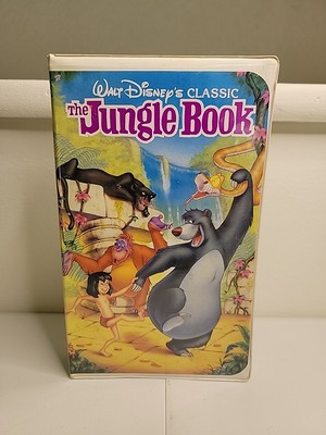 Walt Disney Classic: The Jungle Book VHS Movie 1991 Black Diamond Classic