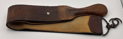 Vintage Echt Horsehide Leder Rasiermesser Riemen C & A Weston