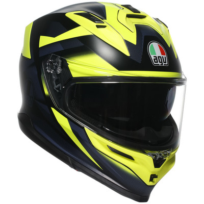 AGV K7 Glimpse schwarz/fluogelb Sport Touring Urban Motorrad Helm