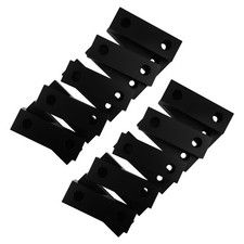10 PACK 6 x 2 x 1" Standard Aluminum Soft Jaws Set Fits for Kurt 6" Vises