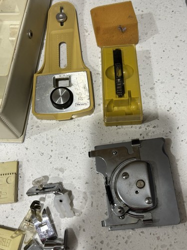 Vintage Sears Kenmore Accessories, Buttonholer & Pattern Cams & Instructions - Picture 9 of 24