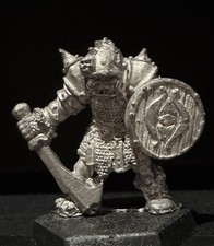 Citadel ME-44 (v1) (02) Sword & Shield Uruk-Hai Orc  LoTR Vintage Fantasy Metal