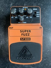 Behringer SF300 Super Fuzz Guitar Effects Pedal