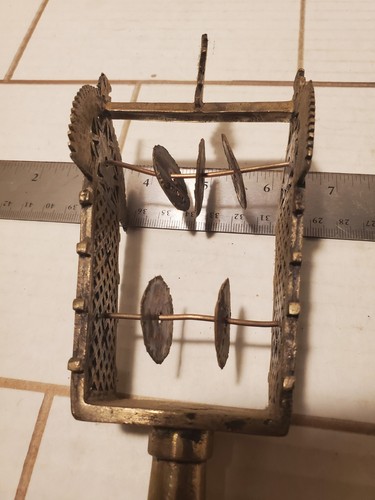 Antique Ethiopian Ceremonial SistrumShaker Musical Instrument 10.75"x3x2.25"🇧🇴 - Picture 19 of 24