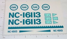 Metalcraft Pure Oil Airplane Sticker Set MC-024