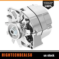 Alternator For Chrome Bbc Sbc Chevy Rod Gm 1 Wire 1975-1985 12v 110amp One Wire Alternator For Chrome Bbc Sbc Chevy Rod Gm 1 Wire 1975-1985 12v 110amp One Wire