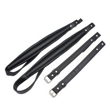 Accordion Shoulder Straps PU Leather Adjustable for Long Practice Sessions