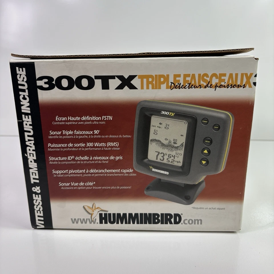 Brand New NOS Humminbird 300TX Tri Beam Fish Finder - Image 2 of 4