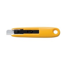 OLFA SK-7 Compact Self-Retracting Safety Knife - 6 Pack Yellow