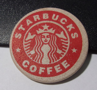 STARBUCKS COFFEE NCV WOODEN NICKEL