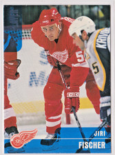 Jiri Fischer Detroit Red Wings Defense Be A Player Memorabilia Card # 396