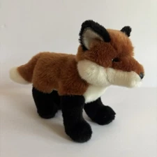 Douglas Cuddle Toys Fox Plush Red Bushy 10” #1738 Stuffed Animal Cute Gift Kids