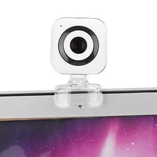 480P HD Camera, Built in Microphone Computer Camera Lens Rotatable, Support