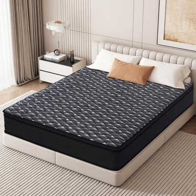 #ad 10quot; 12quot; Twin Full Queen King Mattress Gel Memory Foam Hybrid Spring Bed In a Box $170.55