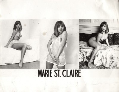 1960s ORIGINAL ANNIE WALKER PROMOTION PHOTO   MARIE St CLAIRE