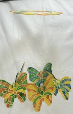 Vintage 1982 Fisher Price Butterfly Crib Mobile Replacement Hanging Butterflies