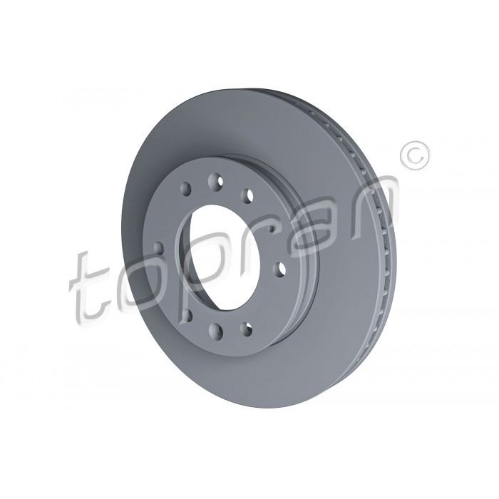2 Disques de frein avant en fonte renforcée UC2B33251A pour Mazda BT-50
