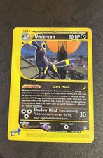 Umbreon 41/147 Aquapolis Rare 2002 Pokemon Karte Excellent E-Reader
