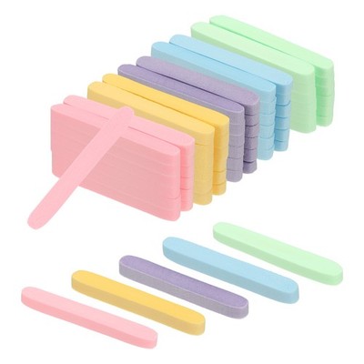 120 Count Compressed Facial Sponges Round Facial Scrub Pads, Multi-Colored
