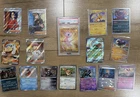 2003 Pokémon 151 Hyper Rare 205 Mew EX PSA 8 + 15 Hits Bonus Cards