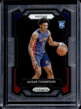 2023-24 Panini Prizm Ausar Thompson RC Rookie #178 Pistons
