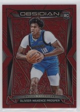 2023-24 Panini Obsidian Electric Etch Red Flood Olivier-Maxence Prosper #83 1c3k