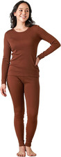 Womens 100 Merino Wool Base Layer Set Lightweight  Midweight Thermal Underwear