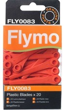 Genuine Flymo Plastic Blades for SimpliTrim 20 Pack FLY083 598523101