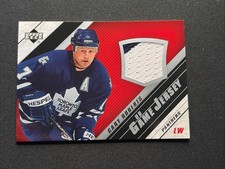 2005-06 Upper Deck UD Game Jersey Series 1 Gary Roberts #J-GR Toronto / Florida