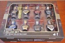 Marvel IRON MAN 3 Hot Toys HTB14-20 DELUXE BUST 1 16th SET with MARK XLII 42